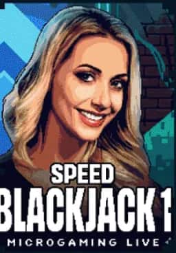 ปกเกม SPEED BLACKJACK 1 ค่าย MICROGAMING LIVE